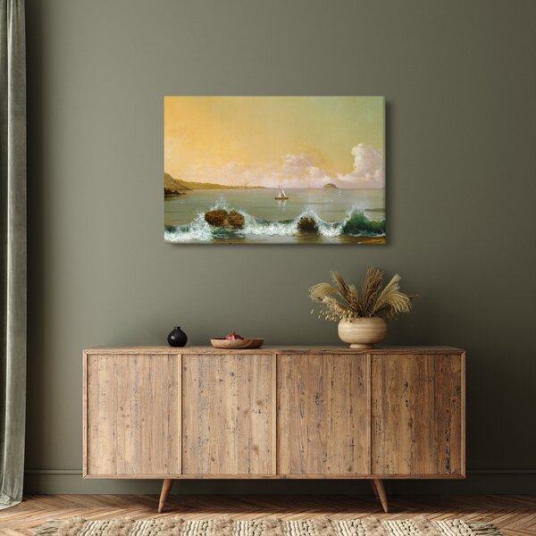 Obraz - Martin Johnson Heade, Rio de Janeiro Bay, reprodukcia (90x60 cm)