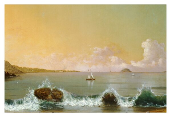 Obraz - Martin Johnson Heade, Rio de Janeiro Bay, reprodukcia (90x60 cm)