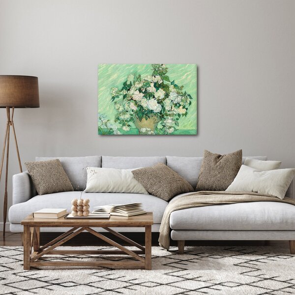 Obraz - Vincent van Gogh, Roses, reprodukcia (70x50 cm)
