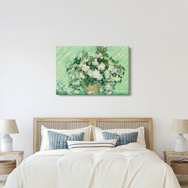 Obraz - Vincent van Gogh, Roses, reprodukcia (90x60 cm)