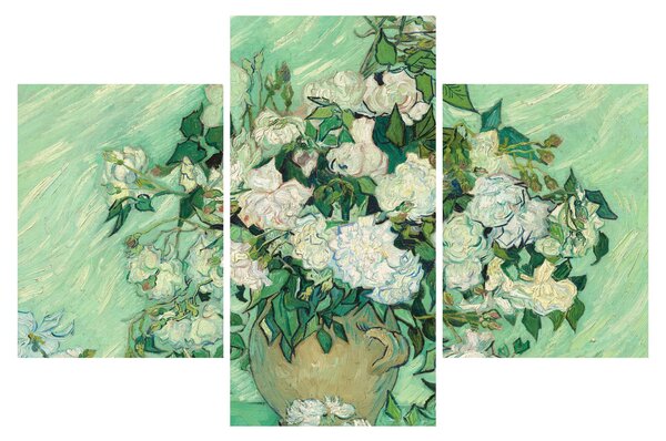 Obraz - Vincent van Gogh, Roses, reprodukcia (90x60 cm)