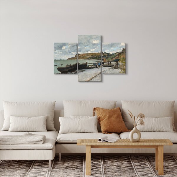 Obraz - Claude Monet, Sainte Adresse, reprodukcia (90x60 cm)