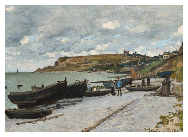 Obraz - Claude Monet, Sainte Adresse, reprodukcia (70x50 cm)