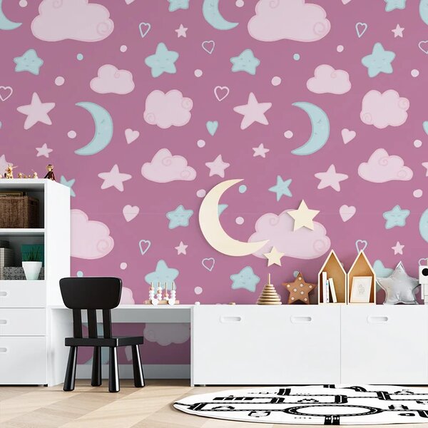 Sablio Tapeta Detská obloha - 125x75 cm