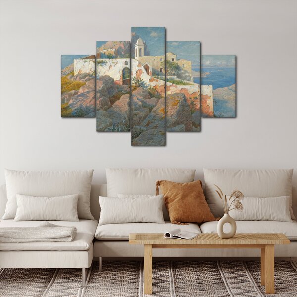 Obraz - William Stanley Haseltine, Santa Maria a Cetrella, Anacapri, reprodukcia (150x105 cm)