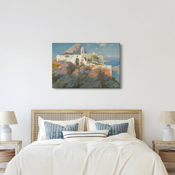 Obraz - William Stanley Haseltine, Santa Maria a Cetrella, Anacapri, reprodukcia (90x60 cm)