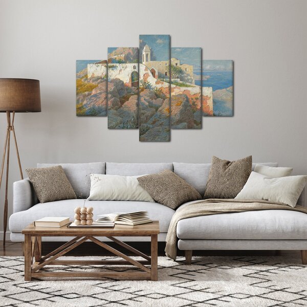 Obraz - William Stanley Haseltine, Santa Maria a Cetrella, Anacapri, reprodukcia (150x105 cm)
