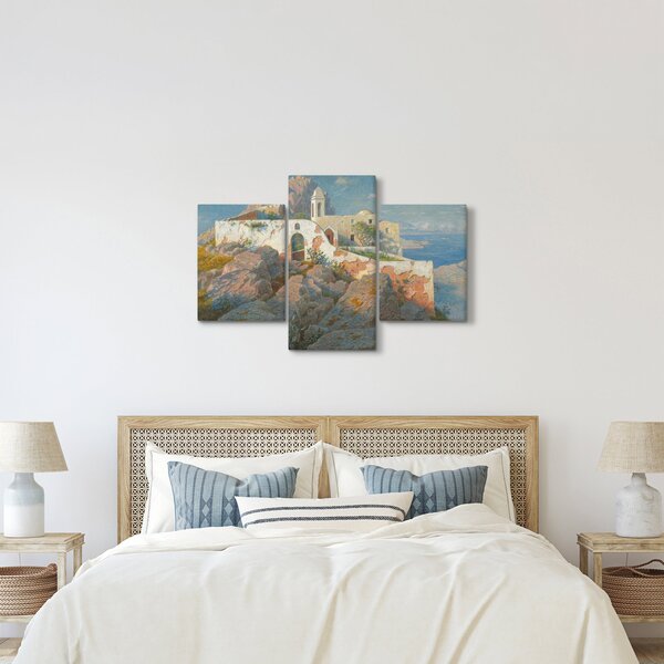 Obraz - William Stanley Haseltine, Santa Maria a Cetrella, Anacapri, reprodukcia (90x60 cm)