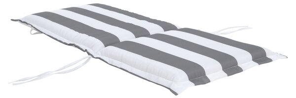 Vankúš na záhradné kreslo Almede - biela / sivá