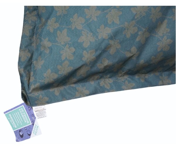 Sedací vankúš na zem LAZY BAG 150x125 cm modrý