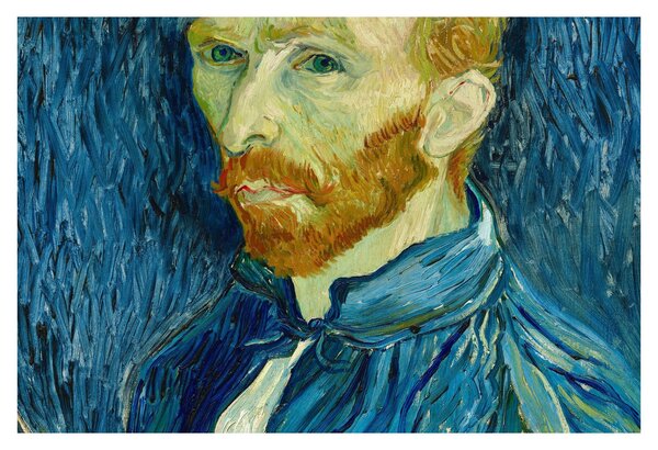 Obraz - Vincent van Gogh, Self-Portrait, reprodukcia (90x60 cm)