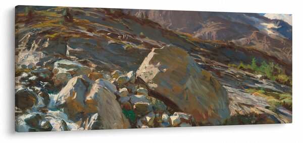 Obraz - John Singer Sargent, Simplon Pass, reprodukcia (120x50 cm)