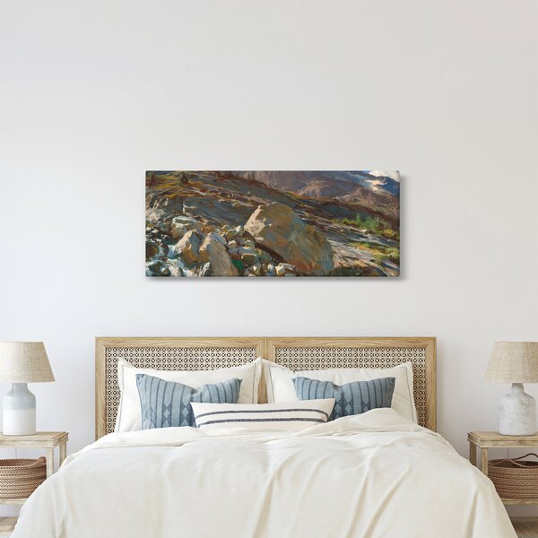 Obraz - John Singer Sargent, Simplon Pass, reprodukcia (120x50 cm)