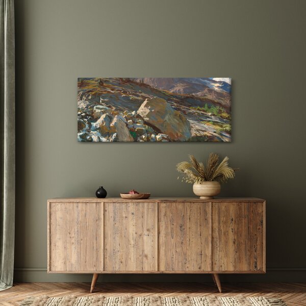 Obraz - John Singer Sargent, Simplon Pass, reprodukcia (120x50 cm)
