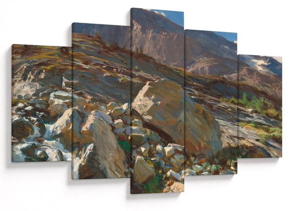Obraz - John Singer Sargent, Simplon Pass, reprodukcia (150x105 cm)