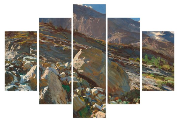 Obraz - John Singer Sargent, Simplon Pass, reprodukcia (150x105 cm)