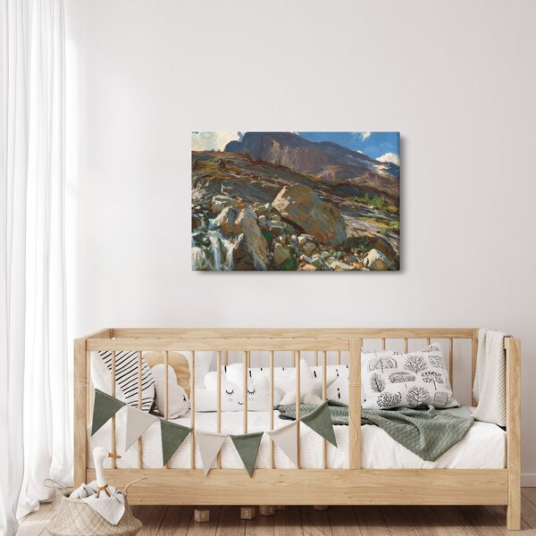Obraz - John Singer Sargent, Simplon Pass, reprodukcia (90x60 cm)
