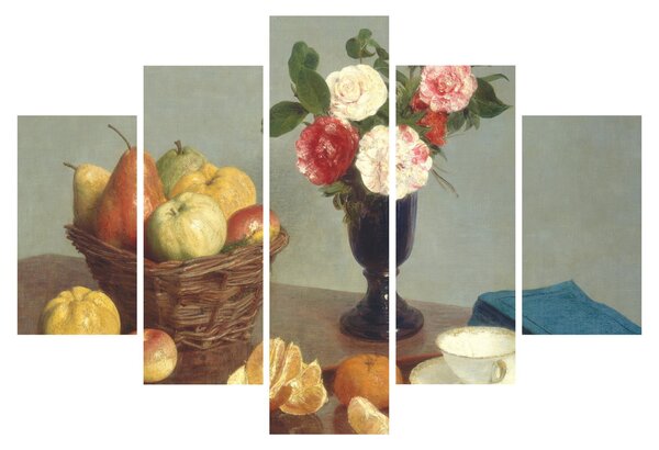 Obraz - Henri Fantin-Latour, Still Life, reprodukcia (150x105 cm)