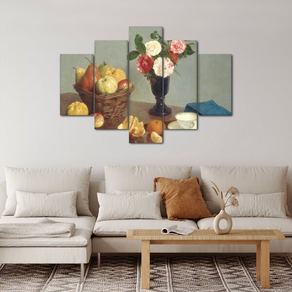 Obraz - Henri Fantin-Latour, Still Life, reprodukcia (150x105 cm)