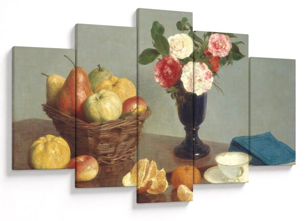 Obraz - Henri Fantin-Latour, Still Life, reprodukcia (150x105 cm)