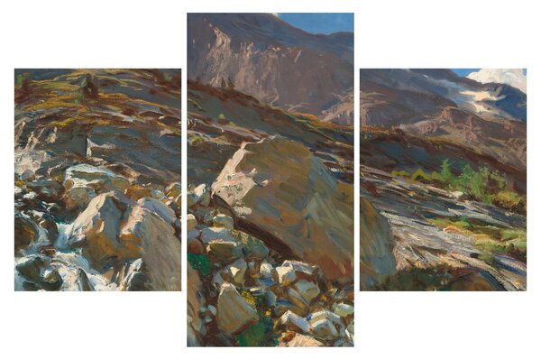 Obraz - John Singer Sargent, Simplon Pass, reprodukcia (90x60 cm)
