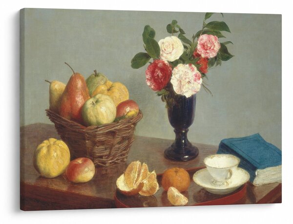 Obraz - Henri Fantin-Latour, Still Life, reprodukcia (70x50 cm)