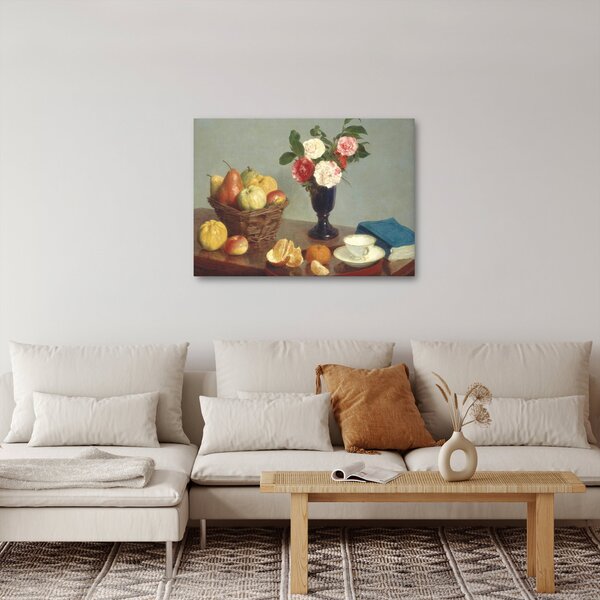 Obraz - Henri Fantin-Latour, Still Life, reprodukcia (70x50 cm)
