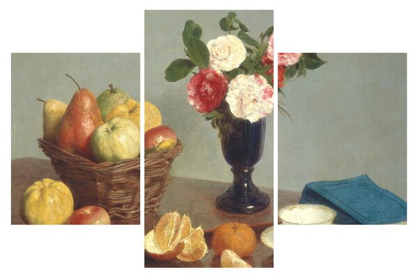 Obraz - Henri Fantin-Latour, Still Life, reprodukcia (90x60 cm)