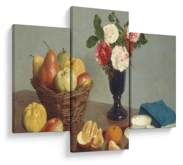 Obraz - Henri Fantin-Latour, Still Life, reprodukcia (90x60 cm)