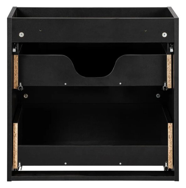 Comad Umývadlová skrinka Nova Black D2 82-60-2S čierna