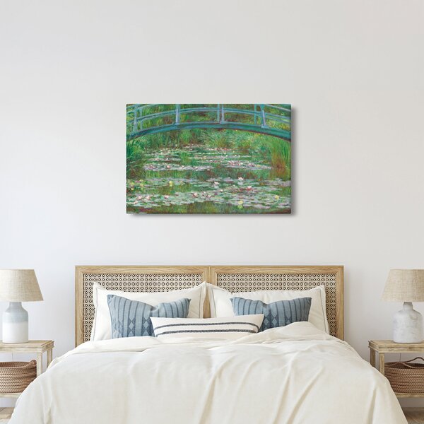 Obraz - Claude Monet, The Japanese Footbridge, reprodukcia (90x60 cm)