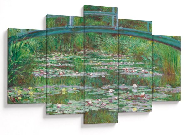 Obraz - Claude Monet, The Japanese Footbridge, reprodukcia (150x105 cm)