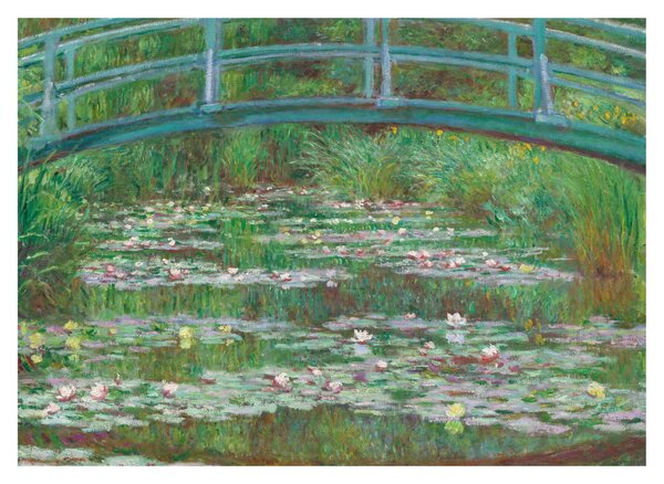 Obraz - Claude Monet, The Japanese Footbridge, reprodukcia (70x50 cm)