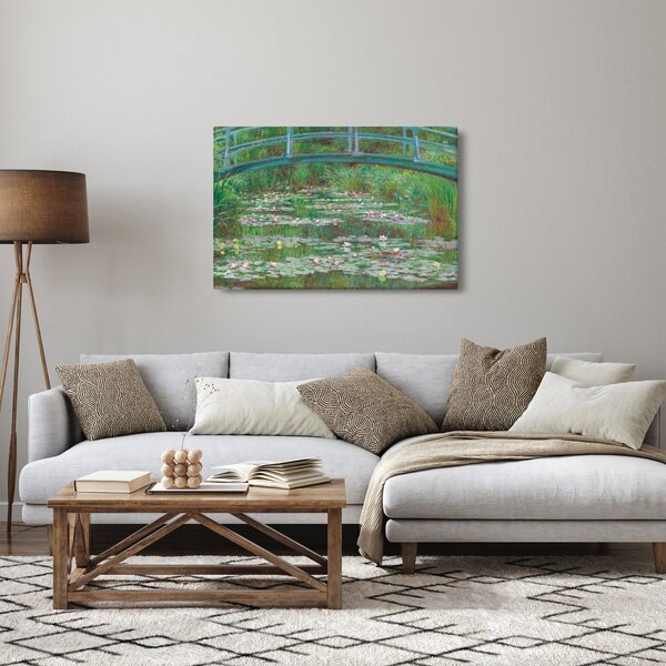 Obraz - Claude Monet, The Japanese Footbridge, reprodukcia (90x60 cm)