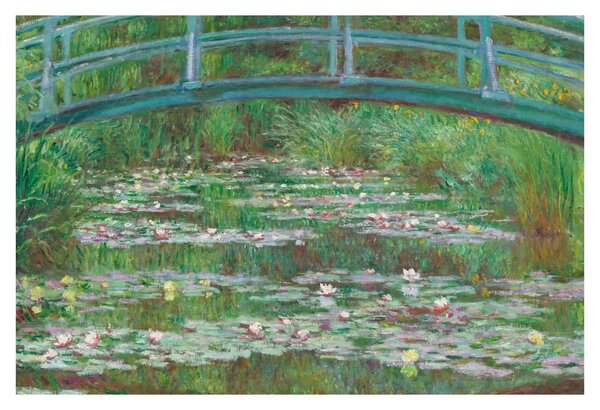 Obraz - Claude Monet, The Japanese Footbridge, reprodukcia (90x60 cm)