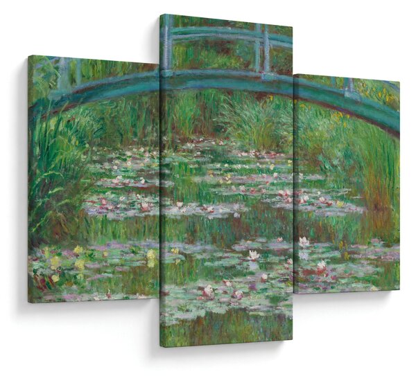 Obraz - Claude Monet, The Japanese Footbridge, reprodukcia (90x60 cm)