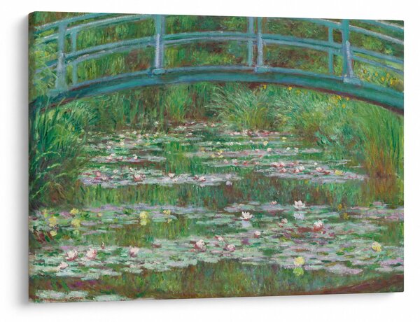 Obraz - Claude Monet, The Japanese Footbridge, reprodukcia (70x50 cm)