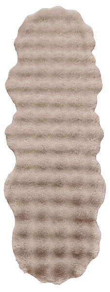 UMELÁ KOŽUŠINA, 55/160 cm, béžová - Koberce