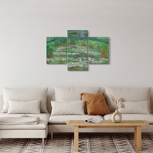Obraz - Claude Monet, The Japanese Footbridge, reprodukcia (90x60 cm)