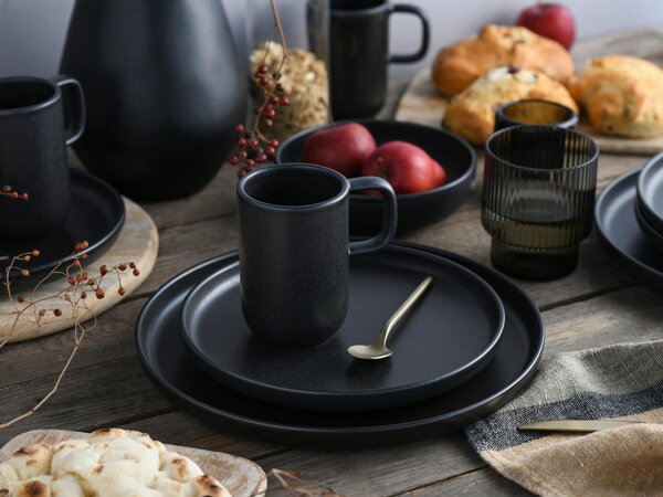 KOMBINOVANÝ SERVIS Uno Black 16-dielne Creatable - Online Only bytové doplnky, Online Only