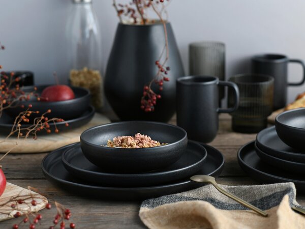 KOMBINOVANÝ SERVIS Uno Black 16-dielne Creatable - Online Only bytové doplnky, Online Only