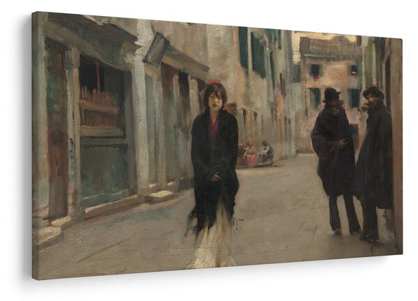 Obraz - John Singer Sargent, Street in Venice, reprodukcia (90x60 cm)