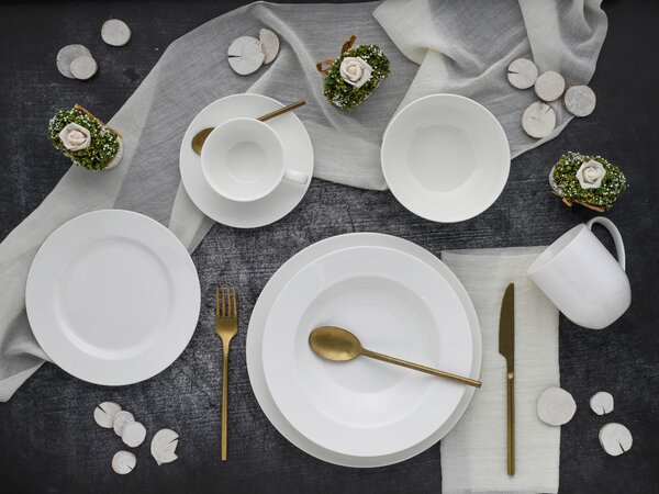 KOMBINOVANÝ SERVIS Fleur Royal 42-dielne Creatable - Online Only bytové doplnky, Online Only