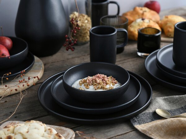 KOMBINOVANÝ SERVIS Uno Black 16-dielne Creatable - Online Only bytové doplnky, Online Only