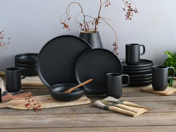KOMBINOVANÝ SERVIS Uno Black 16-dielne Creatable - Online Only bytové doplnky, Online Only