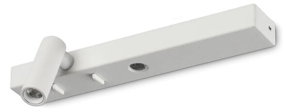 Ideal lux I336794 LED bodové nástenné svietidlo BONNE NUIT | 7W integrovaný LED zdroj | 420lm | 3000K