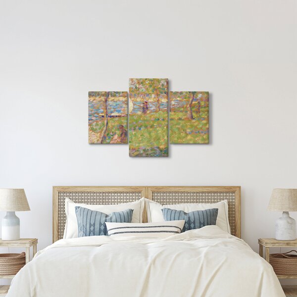Obraz - Georges Seurat, Study for "La Grande Jatte", reprodukcia (90x60 cm)