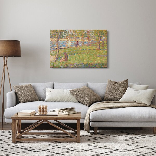 Obraz - Georges Seurat, Study for "La Grande Jatte", reprodukcia (90x60 cm)