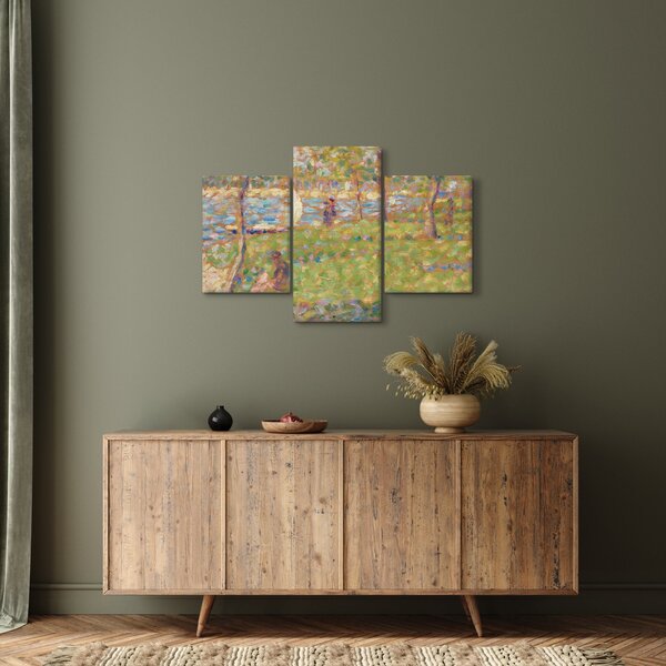 Obraz - Georges Seurat, Study for "La Grande Jatte", reprodukcia (90x60 cm)