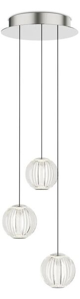 Ideal lux I343464 LED závesné stropné svietidlo DIAMOND | 15W integrovaný LED zdroj | 3x470lm